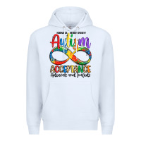 White autism acceptance Premium Hoodie - LillyAllenDesigns