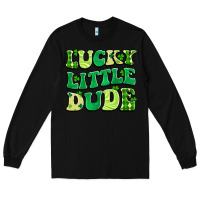 Black lucky little dude Long Sleeve Tee - Artiststas