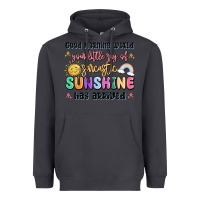 Smoke good morning world your little ray of sarcastic Heavyweight Hoodie - MaliasSmallBusiness