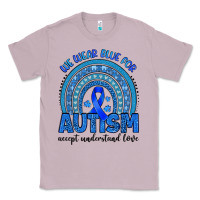 Lilac we wear blue for autism accept understand love Classic Tee - Artiststas