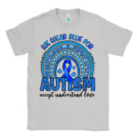 Moon Dust we wear blue for autism accept understand love Classic Tee - Artiststas