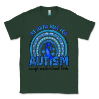 Sports Green we wear blue for autism accept understand love Classic Tee - Artiststas