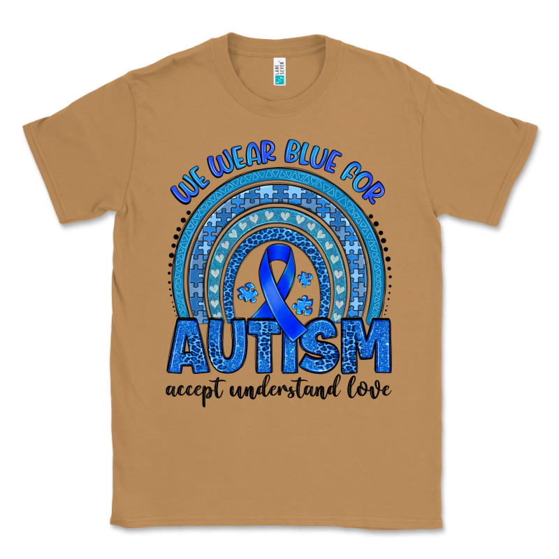 We Wear Blue For Autism Accept Understand Love Classic Tee by Artiststas | Teevron