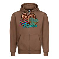 Chestnut hearts mama Zipper Hoodie - Artiststas