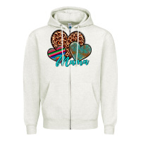 Hearts Mama Zipper Hoodie | Teevron
