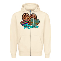 Sandshell hearts mama Zipper Hoodie - Artiststas