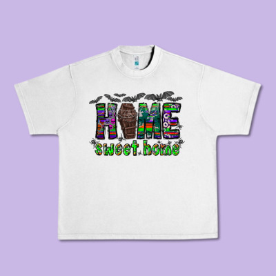 Home Sweet Home Urban Heavy Tee Designed By Cowhidedigitalart