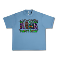 Pebble Blue home sweet home Urban Heavy Tee - CowhideDigitalArt