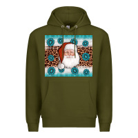 Army Green santa gemstone Premium Hoodie - AdoDesignShop