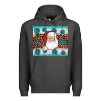 Charcoal Heather santa gemstone Premium Hoodie - AdoDesignShop