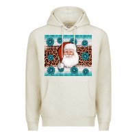 Oatmeal Heather santa gemstone Premium Hoodie - AdoDesignShop