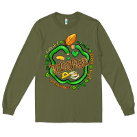Army Green teacher st patrick s day Long Sleeve Tee - Artiststas