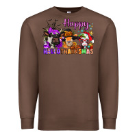 Chestnut happy hallothanksmas cows  nancy Premium Sweatshirt - NancyCooperArtShop