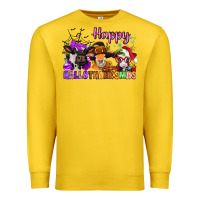 Lemon happy hallothanksmas cows  nancy Premium Sweatshirt - NancyCooperArtShop