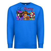 True Royal happy hallothanksmas cows  nancy Premium Sweatshirt - NancyCooperArtShop