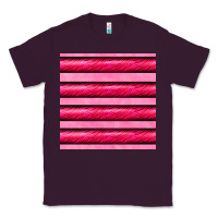 Valentines Day Zebra Stripes Seamless Pattern Classic Tee | Teevron