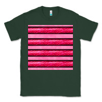 Sports Green valentines day zebra stripes seamless pattern Classic Tee - BundleAndBundleShop
