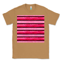 Toasted Coconut valentines day zebra stripes seamless pattern Classic Tee - BundleAndBundleShop