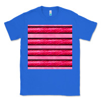 True Royal valentines day zebra stripes seamless pattern Classic Tee - BundleAndBundleShop