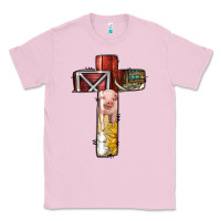 Bubblegum Pink farm life alphabet lowercase letters t Classic Tee - BundleAndBundleShop