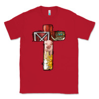 Red farm life alphabet lowercase letters t Classic Tee - BundleAndBundleShop
