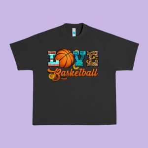 Love Basketball Urban Heavy Tee Designed By Hra Design Shop