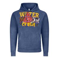 Vintage Denim watermelon crawl Vintage Hoodie - texasbilliewilder