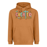 Meerkat created with a purpose Heavyweight Hoodie - MaliasSmallBusiness