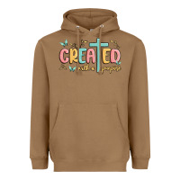Toasted Coconut created with a purpose Heavyweight Hoodie - MaliasSmallBusiness