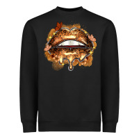Black melanin lips Heavyweight Sweatshirt - Zillion Design Studio