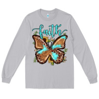 Moon Dust faith leopard butterfly Long Sleeve Tee - JahusDesignShop