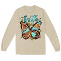 Mushroom faith leopard butterfly Long Sleeve Tee - JahusDesignShop