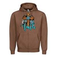Chestnut faith western turquoise Zipper Hoodie - AdoDesignShop
