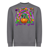 Storm Trick or Treat Halloween Rainbow Heavyweight Sweatshirt - texasbilliewilder