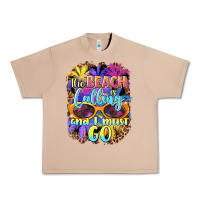 Burro the beach is calling and i must go Urban Heavy Tee - BarkalooDesign