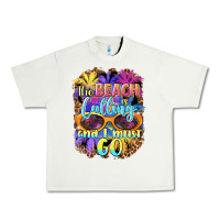 Pistachio the beach is calling and i must go Urban Heavy Tee - BarkalooDesign
