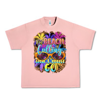 Salmon the beach is calling and i must go Urban Heavy Tee - BarkalooDesign