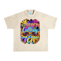 Sandshell the beach is calling and i must go Urban Heavy Tee - BarkalooDesign