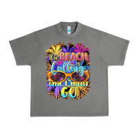 Tornado the beach is calling and i must go Urban Heavy Tee - BarkalooDesign
