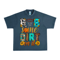 Midnight Navy rub some dirt on it basketball Urban Heavy Tee - HRA Design Shop