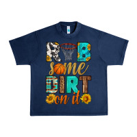 Navy rub some dirt on it basketball Urban Heavy Tee - HRA Design Shop