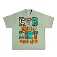 Oil Green rub some dirt on it basketball Urban Heavy Tee - HRA Design Shop