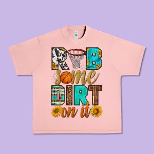 Rub Some Dirt On It Basketball Urban Heavy Tee Designed By Hra Design Shop