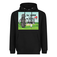 Black funny golf Heavyweight Hoodie - MaliasSmallBusiness