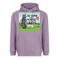 Lavender funny golf Heavyweight Hoodie - MaliasSmallBusiness
