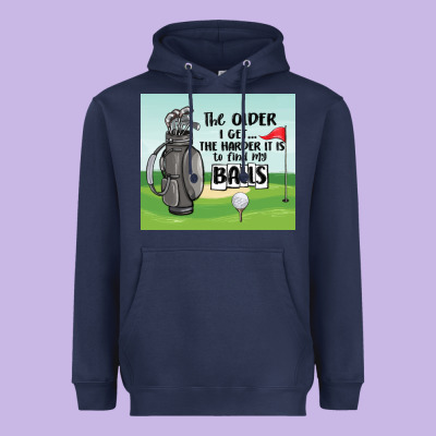 Funny Golf Heavyweight Hoodie Designed By Maliassmallbusiness