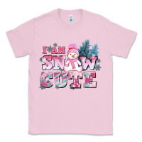 Bubblegum Pink i am snow cute Classic Tee - AdoDesignShop