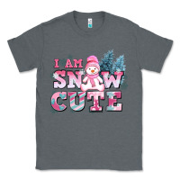 Charcoal Heather i am snow cute Classic Tee - AdoDesignShop