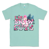 Seafoam i am snow cute Classic Tee - AdoDesignShop