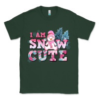 Sports Green i am snow cute Classic Tee - AdoDesignShop